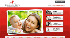 Desktop Screenshot of katzinsured.com